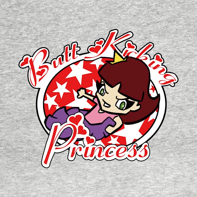 Butt Kicking Princess by keithcsmith